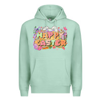 Seafoam Happy Easter Premium Hoodie - LillyAllenDesigns