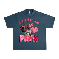 Midnight Navy in october we wear pink Urban Heavy Tee - CowGirlArtShop