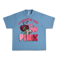Pebble Blue in october we wear pink Urban Heavy Tee - CowGirlArtShop