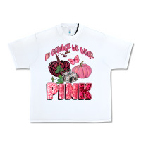 White in october we wear pink Urban Heavy Tee - CowGirlArtShop