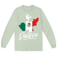 Matcha Mexico Jalisco Mexican Flag Gift Long Sleeve Tee - trangStudio