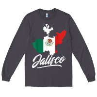 Smoke Mexico Jalisco Mexican Flag Gift Long Sleeve Tee - trangStudio