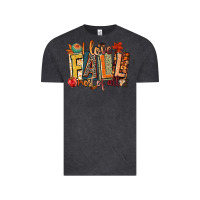 Vintage Black i love fall most of all Vintage Tee - CowGirlArtShop