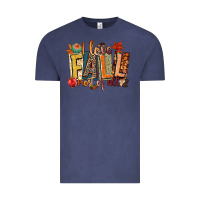 Vintage Denim i love fall most of all Vintage Tee - CowGirlArtShop