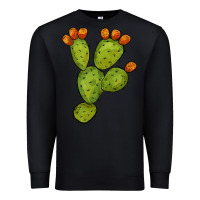 Black cactus Premium Sweatshirt - BarkalooDesign