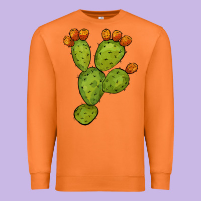 Cactus Premium Sweatshirt Designed By Barkaloodesign