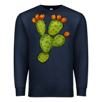 Navy cactus Premium Sweatshirt - BarkalooDesign