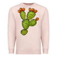 Pale Pink cactus Premium Sweatshirt - BarkalooDesign