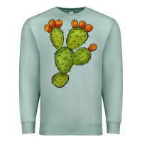 Seafoam cactus Premium Sweatshirt - BarkalooDesign