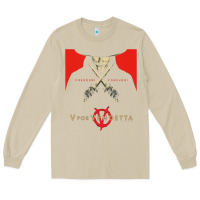 Mushroom V For Vendetta Freedom Forever Long Sleeve Tee - trangStudio