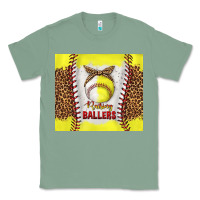 Sage raising ballers with baseball and softball leopard tumbler tbs Classic Tee - TumblerDesignByShophia