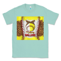 Seafoam raising ballers with baseball and softball leopard tumbler tbs Classic Tee - TumblerDesignByShophia