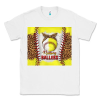 White raising ballers with baseball and softball leopard tumbler tbs Classic Tee - TumblerDesignByShophia