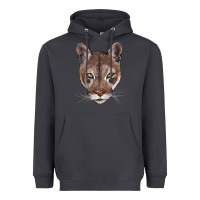 Smoke florida panther  face Heavyweight Hoodie - BarkalooDesign