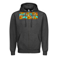 Charcoal Heather Welcome Fall Zipper Hoodie - Artiststas