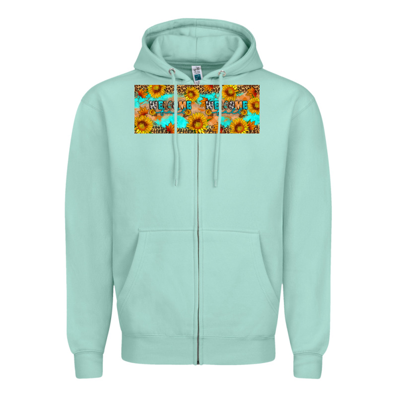 Welcome Fall Zipper Hoodie by Artiststas | Teevron