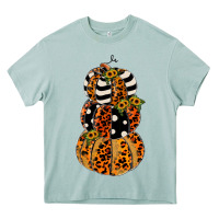 Arona leopard pumpkin polka dot sunflower Heavy Core Tee - JahusDesignShop