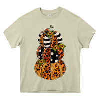 Mossy leopard pumpkin polka dot sunflower Heavy Core Tee - JahusDesignShop