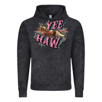 Vintage Black Yee haw Vintage Hoodie - HowdyJamesFarm
