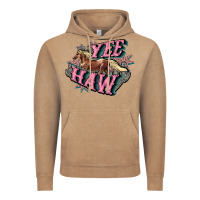 Vintage Coffee Yee haw Vintage Hoodie - HowdyJamesFarm