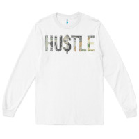 White Hustle 100 Dollar Bill Christmas Gift entrepreneur Long Sleeve Tee - trangStudio
