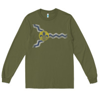 Army Green St Louis Missouri Flag Vintage Faded Home Family Long Sleeve Tee - trangStudio