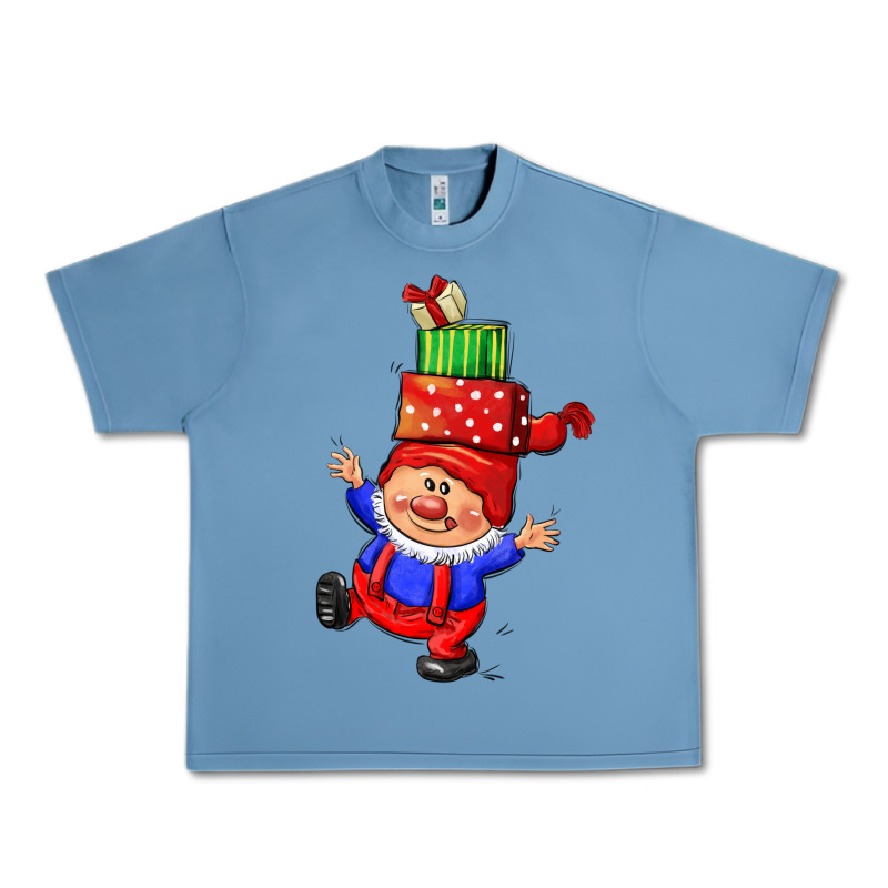Cute Christmas Gnome Urban Heavy Tee by CowGirlArtShop | Teevron