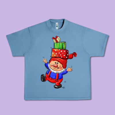 Cute Christmas Gnome Urban Heavy Tee Designed By Cowgirlartshop