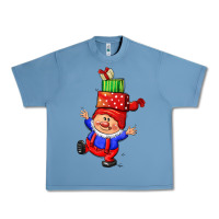 Pebble Blue cute christmas gnome Urban Heavy Tee - CowGirlArtShop