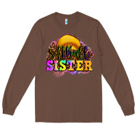 Chestnut softball sister Long Sleeve Tee - OliviaCreatesArt