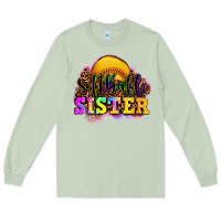 Matcha softball sister Long Sleeve Tee - OliviaCreatesArt