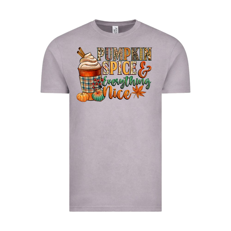 Pumpkin Spice And Everything Nice Vintage Tee by CowGirlArtShop | Teevron