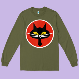 Black Cat Squadron Taiwanese U 2 Spy Plane Emblem Gift Tank Top Long Sleeve Tee Designed By Trangstudio