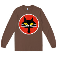 Chestnut black cat squadron taiwanese u 2 spy plane emblem gift tank top Long Sleeve Tee - trangStudio