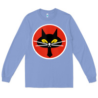 Colony Blue black cat squadron taiwanese u 2 spy plane emblem gift tank top Long Sleeve Tee - trangStudio