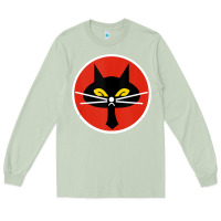 Matcha black cat squadron taiwanese u 2 spy plane emblem gift tank top Long Sleeve Tee - trangStudio