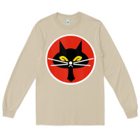 Mushroom black cat squadron taiwanese u 2 spy plane emblem gift tank top Long Sleeve Tee - trangStudio