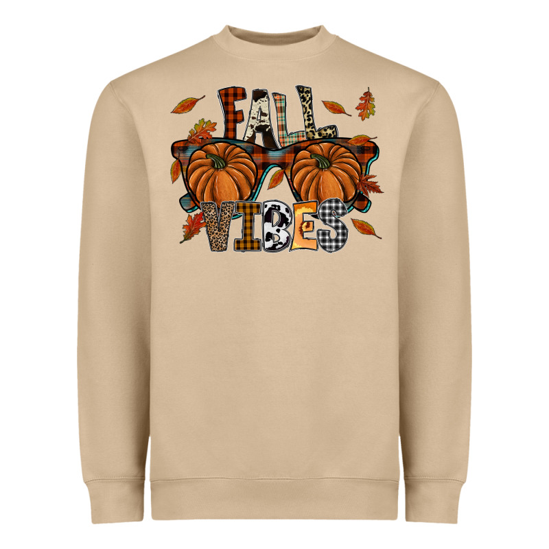 Fall Vibes Heavyweight Sweatshirt by SublimationCraftShop | Teevron