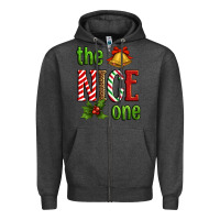 Charcoal Heather The Nice One Zipper Hoodie - Artiststas