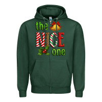 Sports Green The Nice One Zipper Hoodie - Artiststas