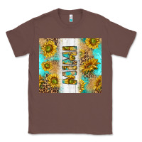 Chestnut western mother's day mimi with turquoise and sunflowers and leopard tu Classic Tee - TumblerDesignByShophia