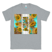 Heather Grey western mother's day mimi with turquoise and sunflowers and leopard tu Classic Tee - TumblerDesignByShophia
