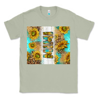 Matcha western mother's day mimi with turquoise and sunflowers and leopard tu Classic Tee - TumblerDesignByShophia