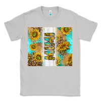 Moon Dust western mother's day mimi with turquoise and sunflowers and leopard tu Classic Tee - TumblerDesignByShophia