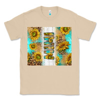 Mushroom western mother's day mimi with turquoise and sunflowers and leopard tu Classic Tee - TumblerDesignByShophia
