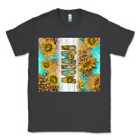 Smoke western mother's day mimi with turquoise and sunflowers and leopard tu Classic Tee - TumblerDesignByShophia