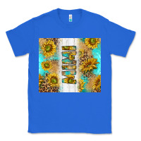 True Royal western mother's day mimi with turquoise and sunflowers and leopard tu Classic Tee - TumblerDesignByShophia