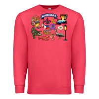 Cardinal preview louisiana state Premium Sweatshirt - BarkalooDesign