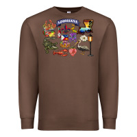 Chestnut preview louisiana state Premium Sweatshirt - BarkalooDesign