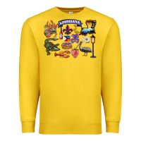 Lemon preview louisiana state Premium Sweatshirt - BarkalooDesign